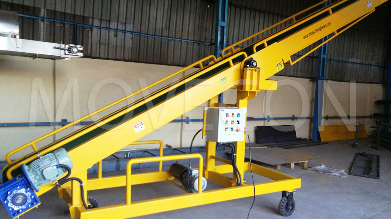 Stacker Conveyor Suppliers in India, Dealers in India | Movecon Engineers