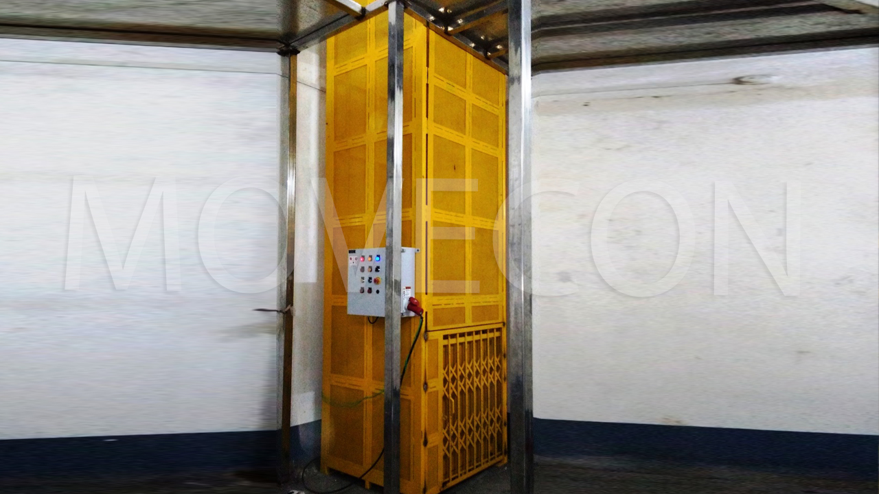 Vertical Reciprocating Conveyor Suppliers in India | Movecon Engineers
